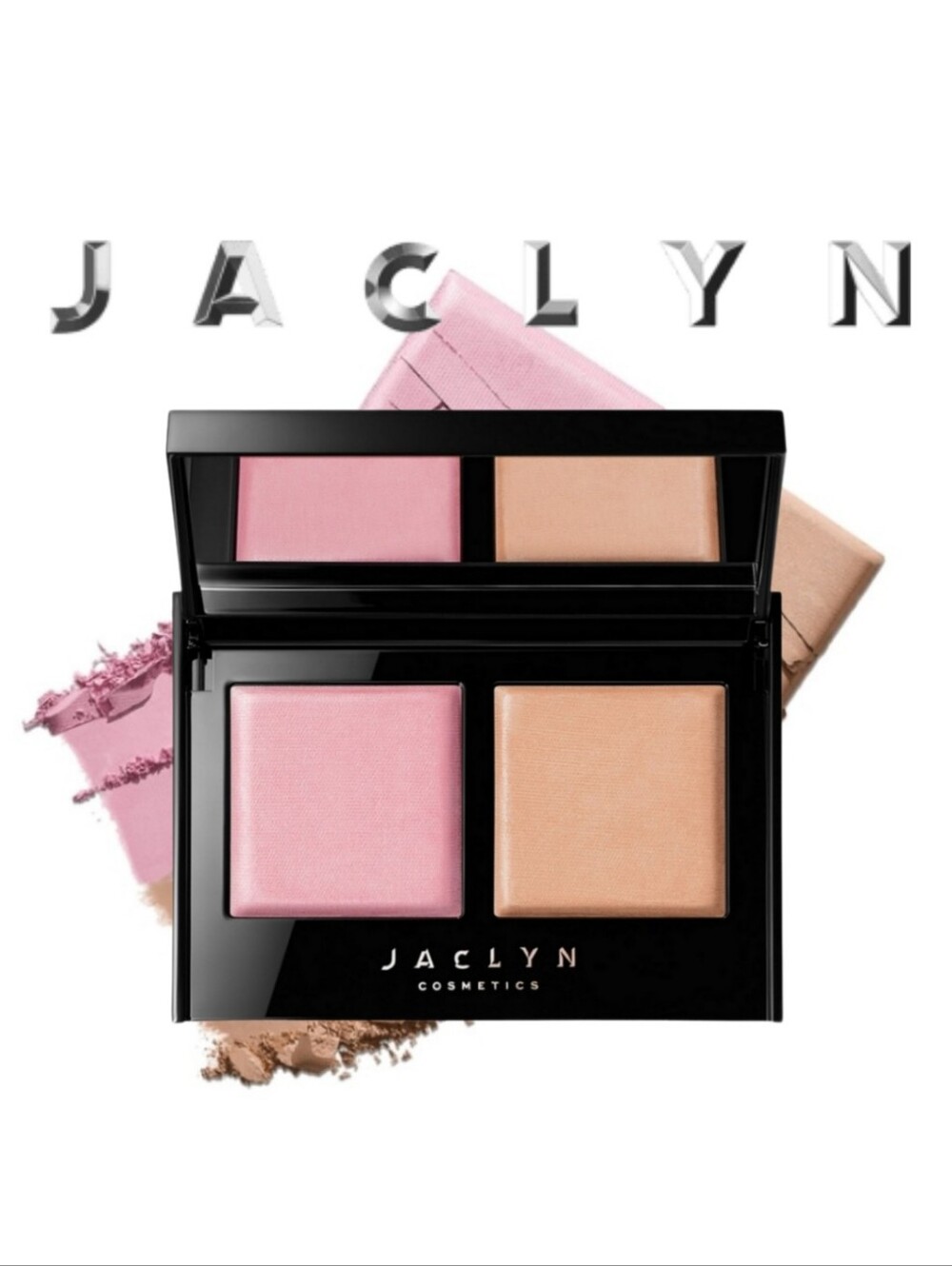 Jaclyn Cosmetics - Lilac Love / Top Tan - Bronze & Blushing Duo - Discontinued